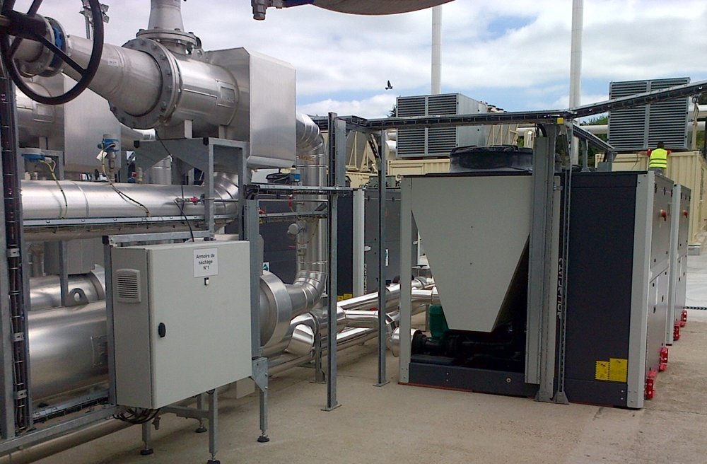 CIAT Installs Six Drypack Plus Systems at Electr'Od, Veolia's power generation plant